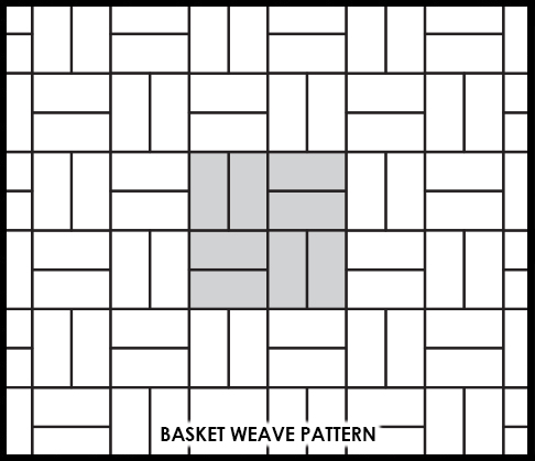 Holland Proguard Basket Weave Paver Pattern