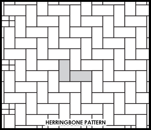 Holland Proguard Herringbone Paver Pattern