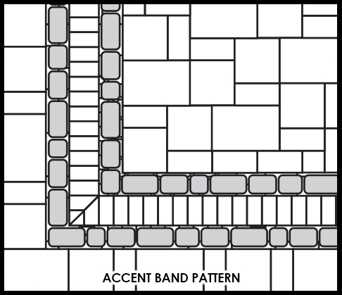 Ligonier Paver Pattern - Accent Band 2