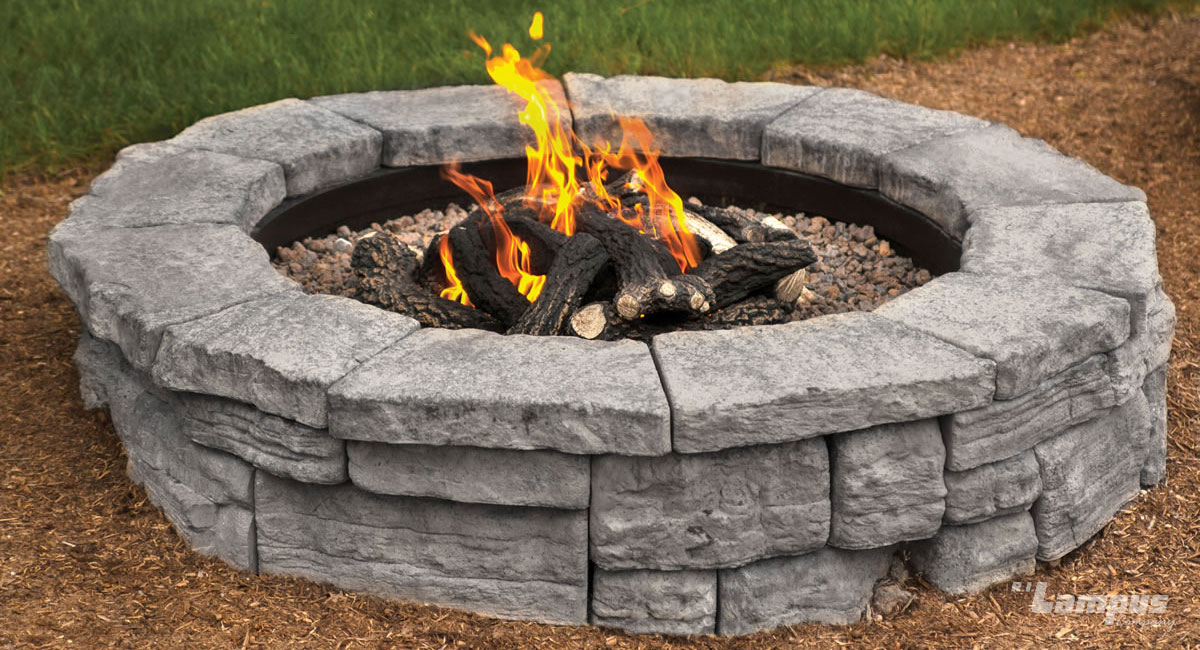 Rosetta Belvedere Fire Pit R.I. Lampus