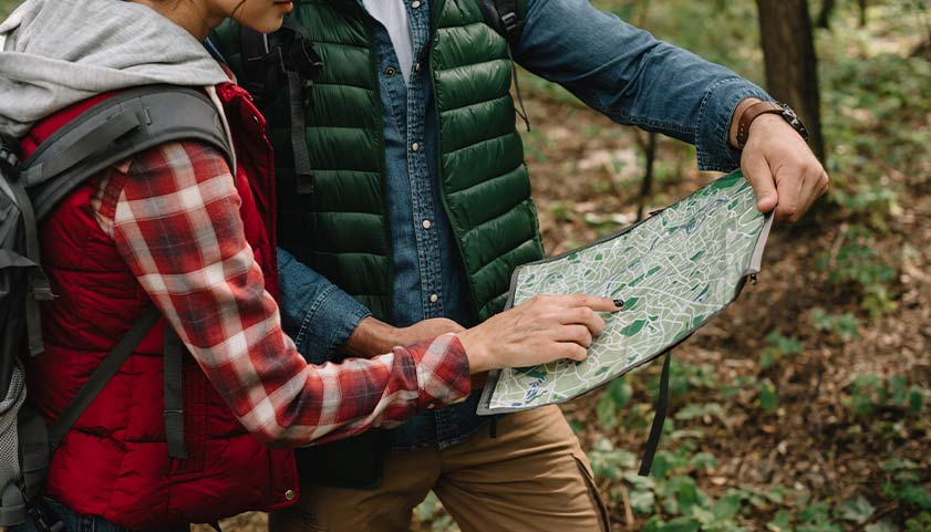 Hiking Tips: Check Your Map While Hiking