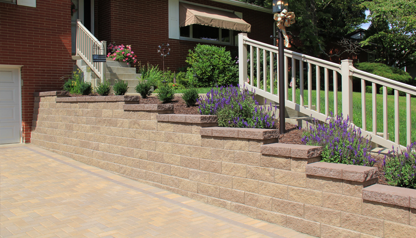 Driveway Retaining Wall