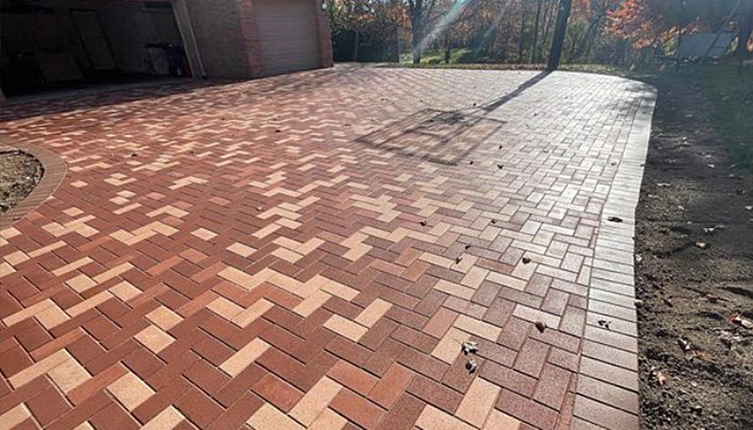 Whitacre-Greer Brick Paver Driveway