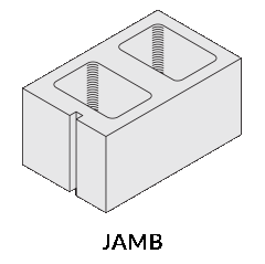 Jamb - Concrete Masonry Unit