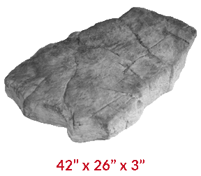 Cabin Rock - 42x26x3