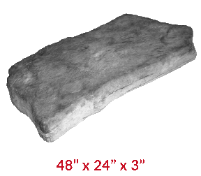Cabin Rock - 48x24x3