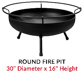 Fire Pit 30 Inch Round Insert