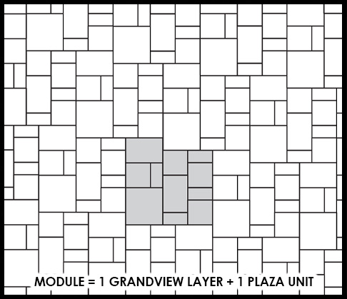 Grandview Plaza Paver Pattern - 1
