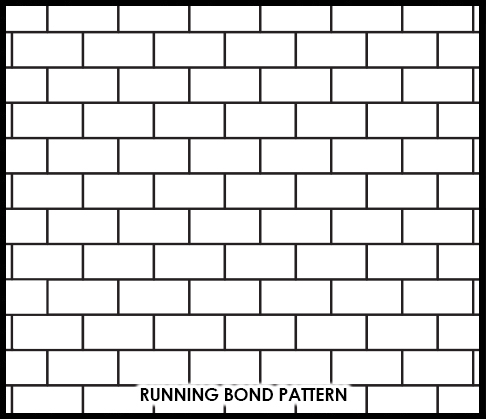 Holland Proguard Running Bond  Paver Pattern