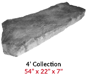 Rosetta Irregular Steps - 54x22x7