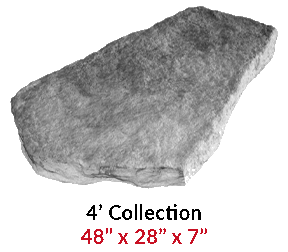 Rosetta Irregular Steps - 48x28x7