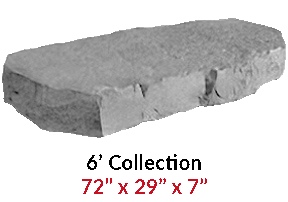 Rosetta Irregular Steps - 72x29x7