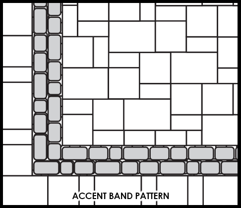 Ligonier Paver Pattern - Accent Band 1
