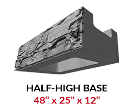 MagnumStone Half-High Base
