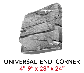 MagnumStone Universal End Corner