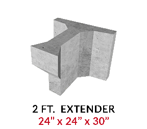 MagnumStone 2 Ft. Extender