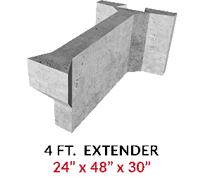MagnumStone 4 Ft. Extender