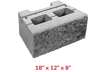Versa-Lok Square Foot Block