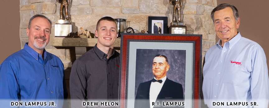 Don Lampus Jr. | Drew Helon | R.I. Lampus | Don Lampus Sr.