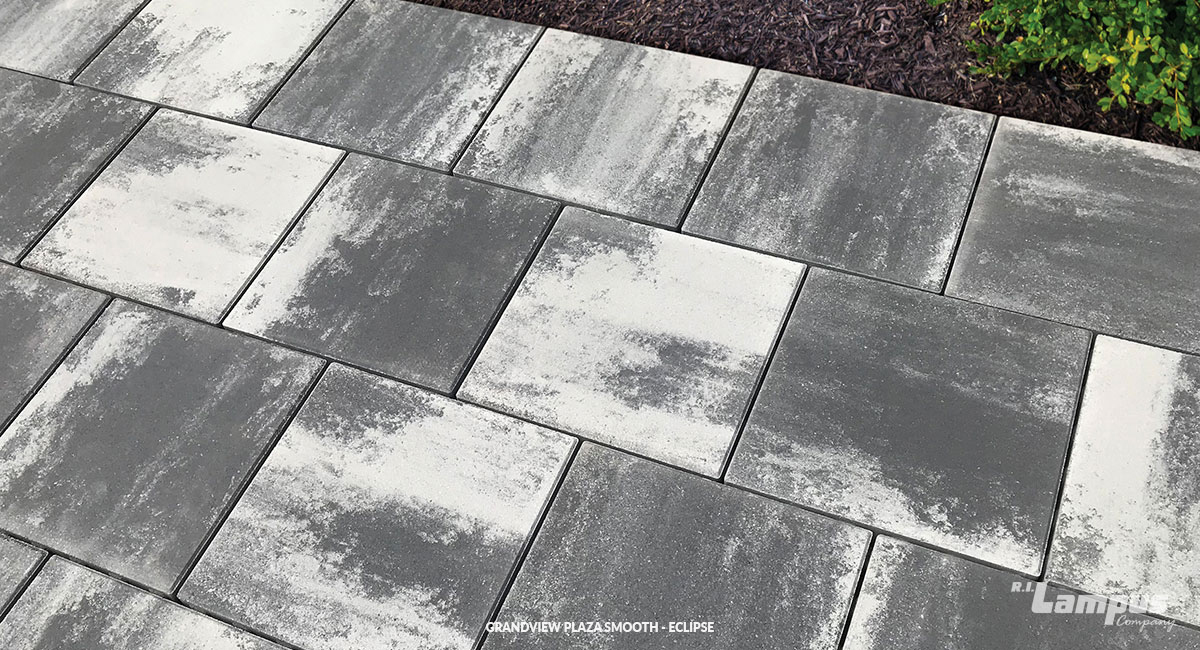Grandview Plaza Smooth Paving Stones | R.I. Lampus