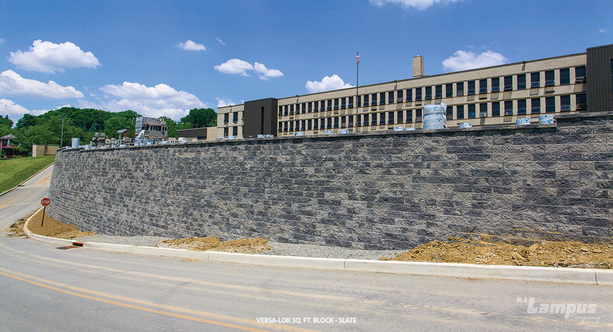 Versa-Lok Sq. Ft. Block Retaining Walls | R.I. Lampus