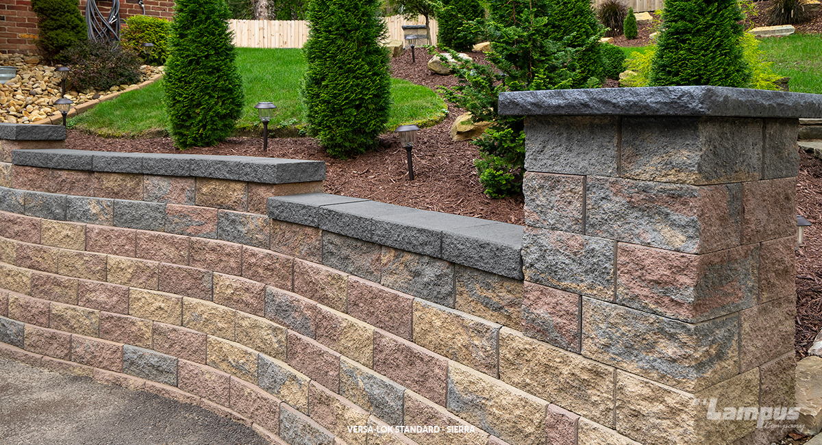 Versa-Lok Standard Retaining Walls | R.I. Lampus