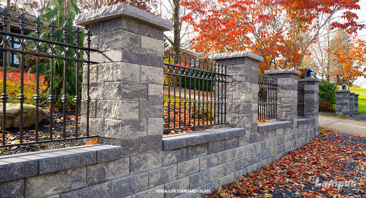 Versa-Lok Standard Retaining Walls | R.I. Lampus
