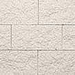 White Block R Split Face Concrete Block | R.I. Lampus