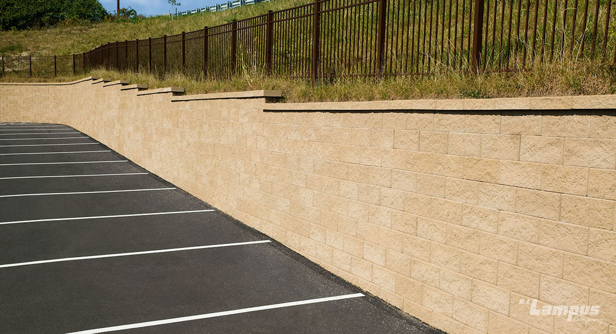 VersaLok Sq. Ft. Block Retaining Walls R.I. Lampus